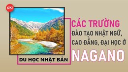 Danh sách các trường Nhật ngữ, Đại học, Cao đẳng ở tỉnh Nagano