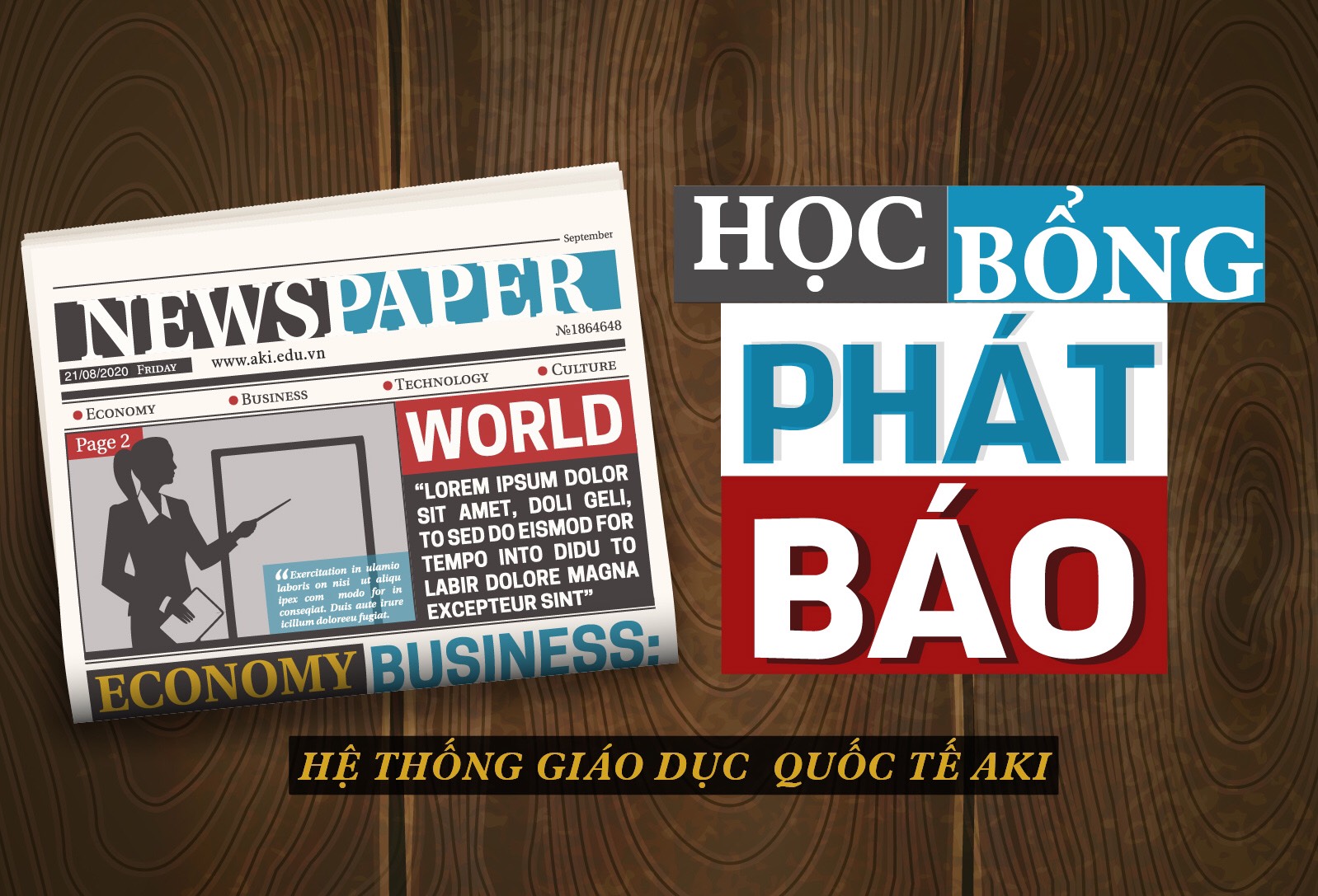 Học bổng Du học phát báo: Từ A đến Z