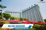 Trường đại học Baekseok Hàn Quốc - 백석대학교