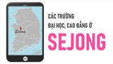 Danh sách các trường Đại học, cao đẳng ở thành phố Sejong Hàn Quốc